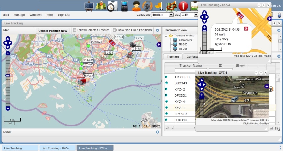 Track multiple devices